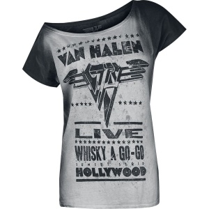 Van Halen Hollywood Dámské tričko cerná/bílá