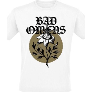 Bad Omens Sunflower Tričko bílá