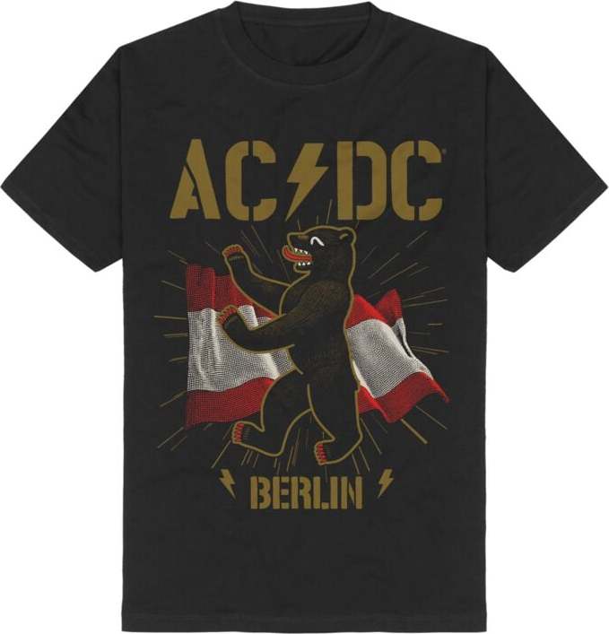 AC/DC Berlin Tričko černá - RockTime.cz