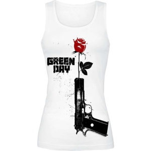 Green Day Progression Dámský top bílá