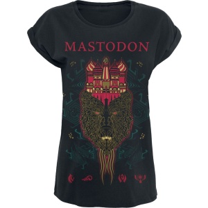 Mastodon Onion Dome Bear Dámské tričko černá