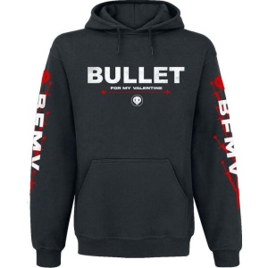 Bullet For My Valentine Death By A Thousand Cuts Mikina s kapucí černá
