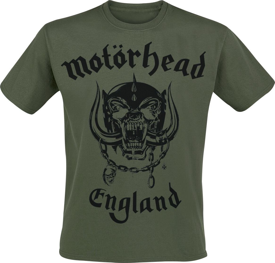 Motörhead Hammersmith Short Sharp Pain Tričko khaki - RockTime.cz Motörhead Hammersmith Short Sharp Pain Tričko khaki - RockTime.cz