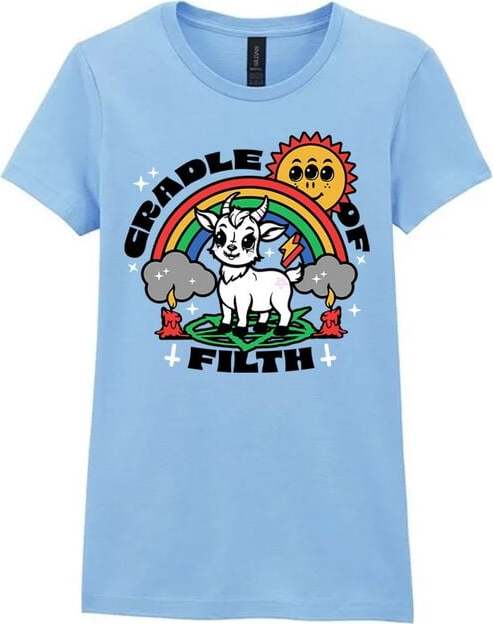 Cradle Of Filth Cradle Of Fun Girlie Dámské tričko modrá - RockTime.cz Cradle Of Filth Cradle Of Fun Girlie Dámské tričko modrá - RockTime.cz