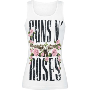 Guns N' Roses Big Guns Dámský top bílá - RockTime.cz