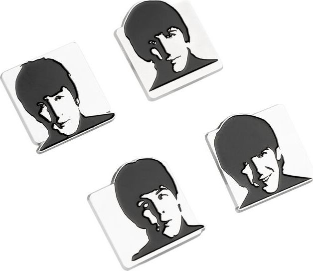 The Beatles Set 4 Pins The Beatles Sada odznaků standard - RockTime.cz