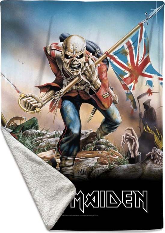 Iron Maiden Trooper Flísová deka vícebarevný - RockTime.cz