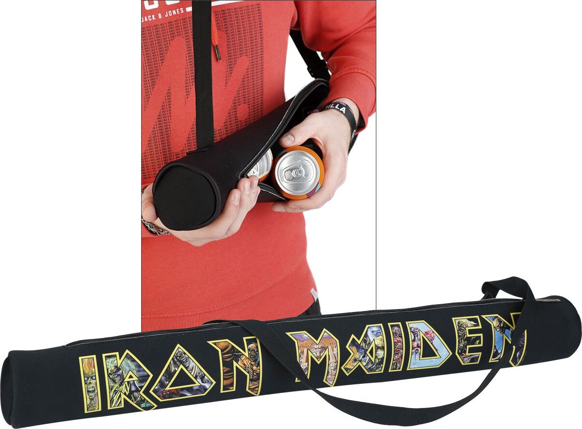 Iron Maiden Kühltasche - Bierschlange - Logo Chladící taška černá - RockTime.cz