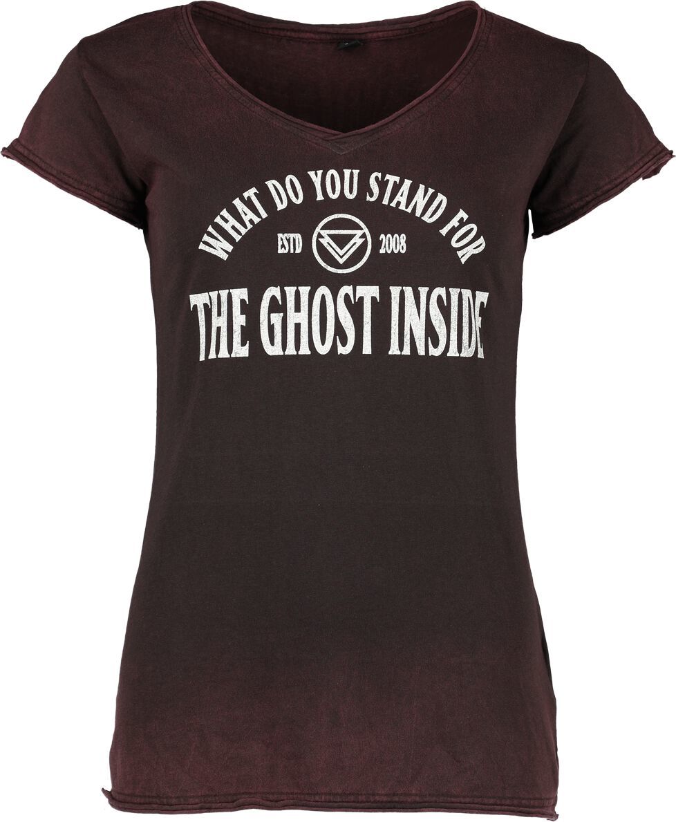 The Ghost Inside Best Of Me Dámské tričko vínová - RockTime.cz The Ghost Inside Best Of Me Dámské tričko vínová - RockTime.cz