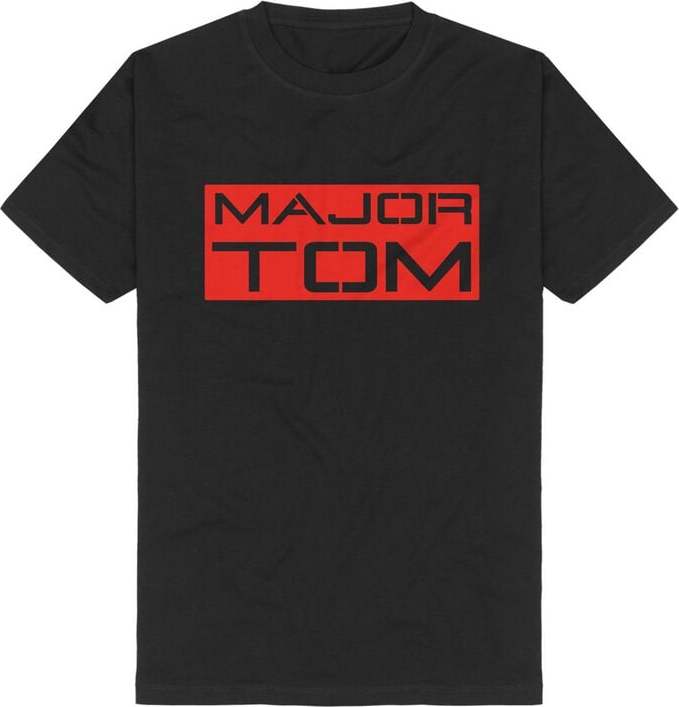 David Bowie Major Tom Tričko černá - RockTime.cz