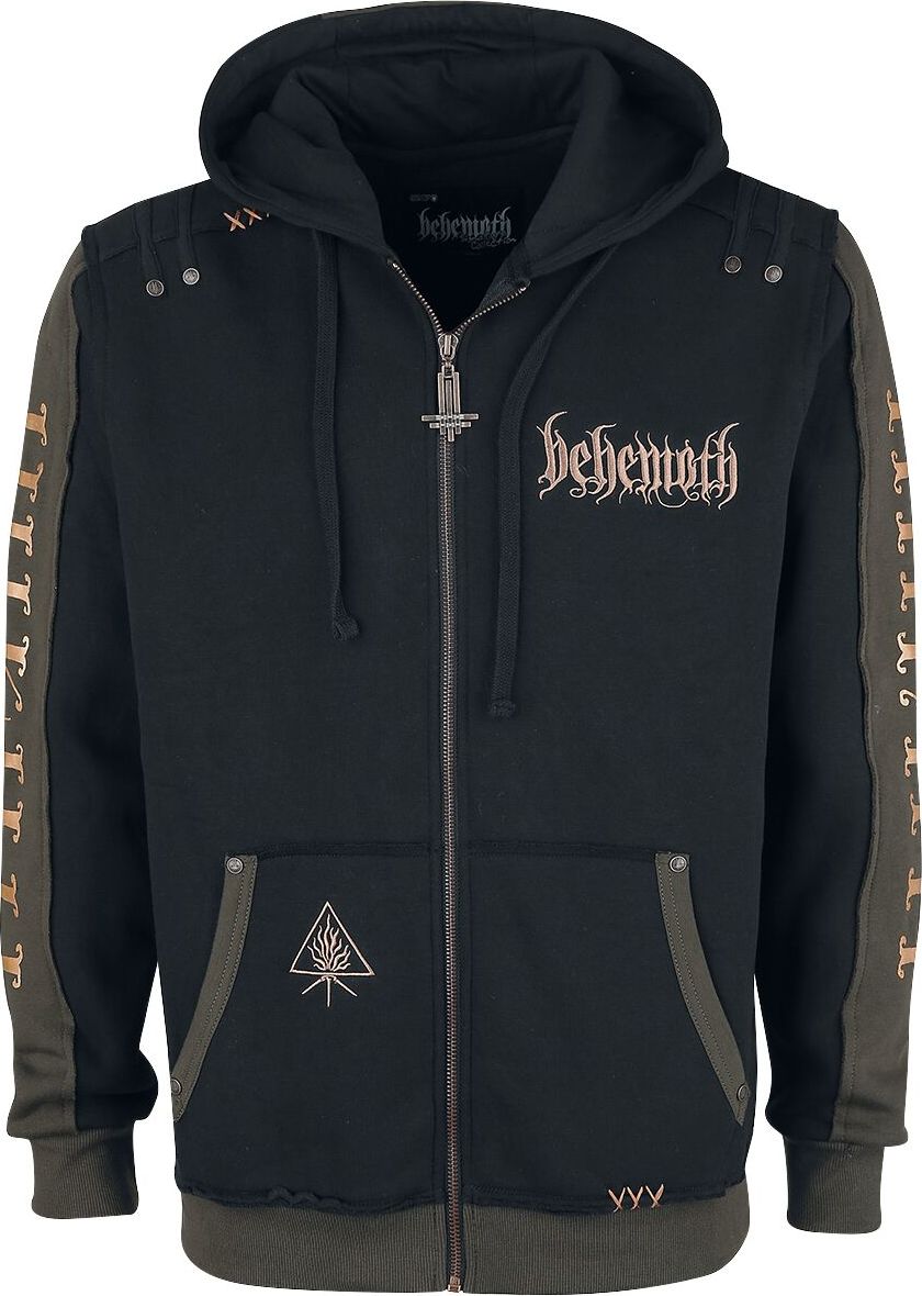 Behemoth EMP Signature Collection Mikina s kapucí na zip černá - RockTime.cz Behemoth EMP Signature Collection Mikina s kapucí na zip černá - RockTime.cz
