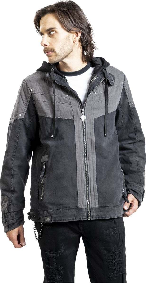 Amon Amarth EMP Signature Collection Zimní bunda cerná/šedá - RockTime.cz Amon Amarth EMP Signature Collection Zimní bunda cerná/šedá - RockTime.cz