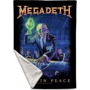 Megadeth Rust in peace Flísová deka vícebarevný