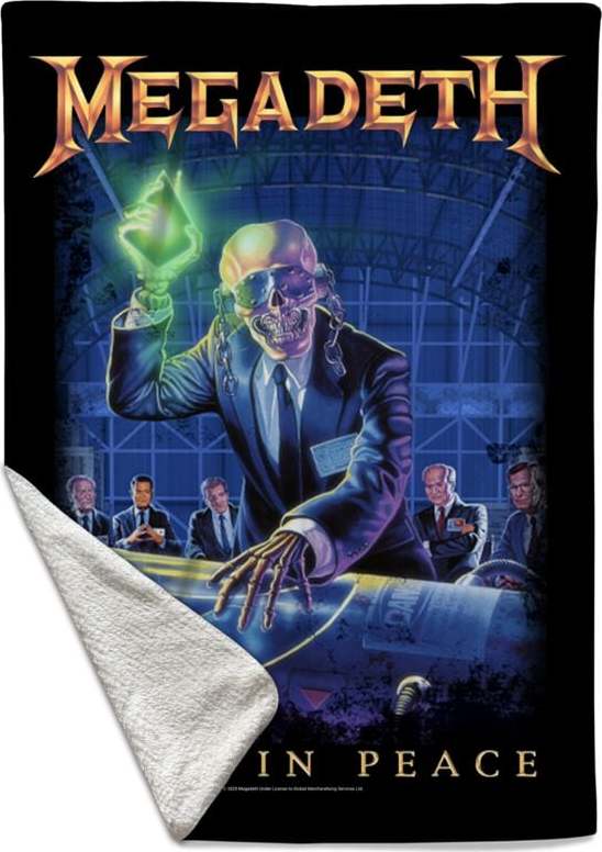 Megadeth Rust in peace Flísová deka vícebarevný - RockTime.cz