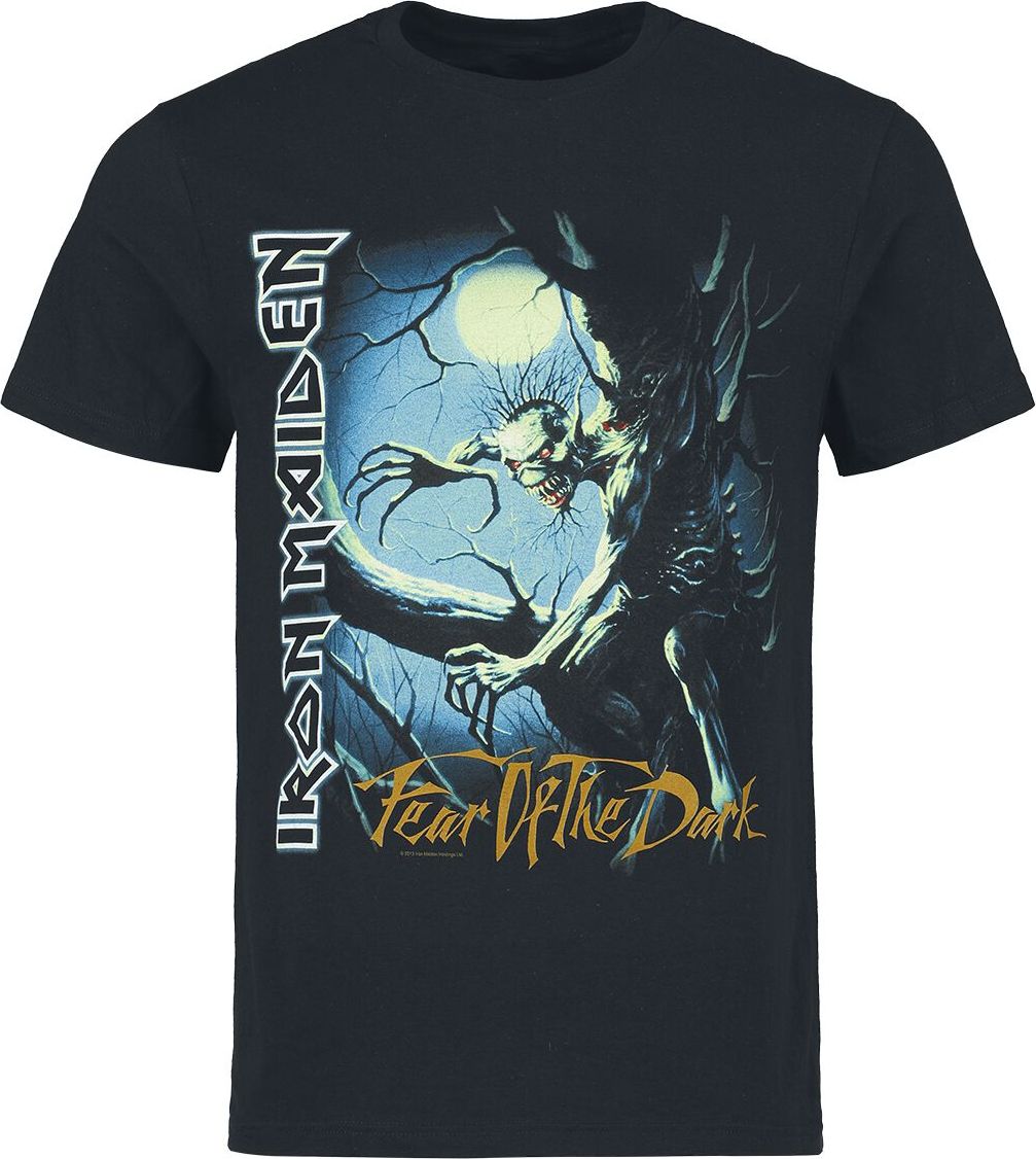 Iron Maiden Fear Of The Dark Tričko černá - RockTime.cz