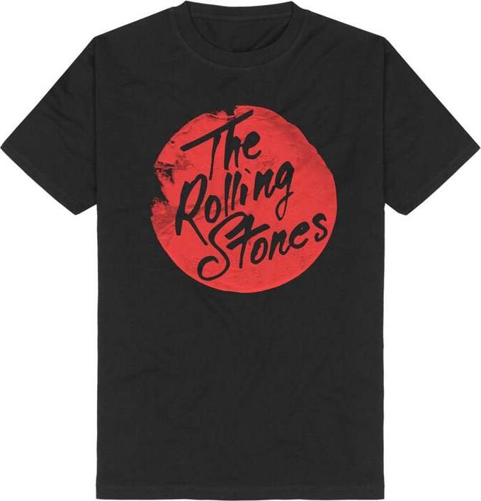 The Rolling Stones Vintage Sticker Tričko černá - RockTime.cz
