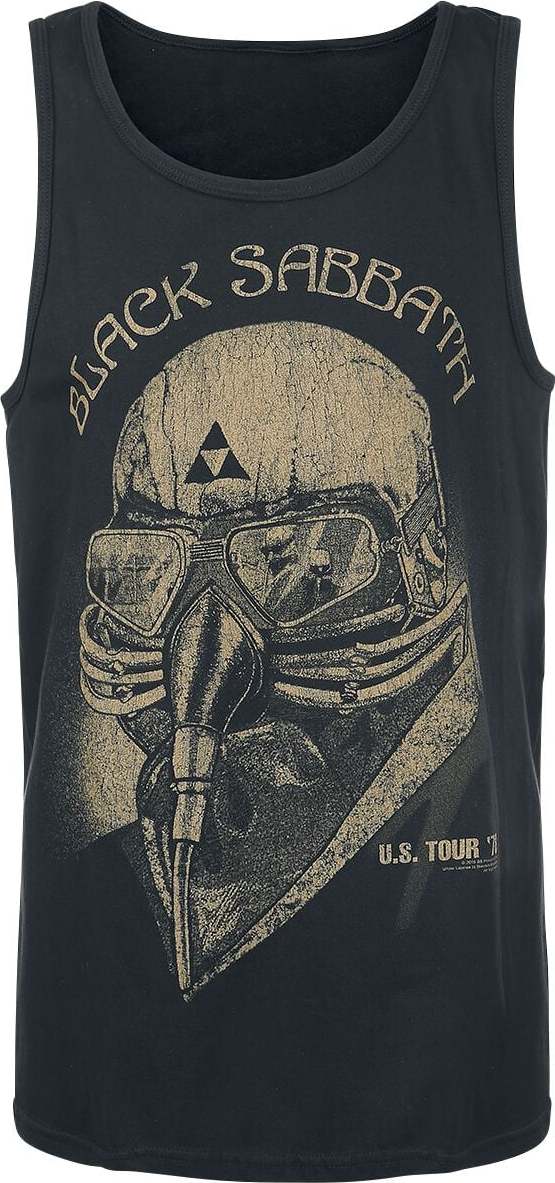 Black Sabbath U.S. Tour '78 Tank top černá - RockTime.cz