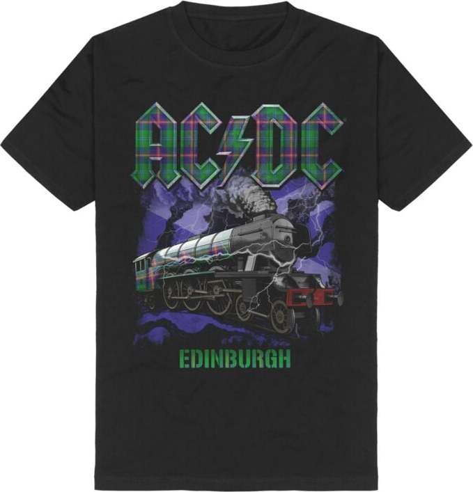 AC/DC Edinburgh Tričko černá - RockTime.cz