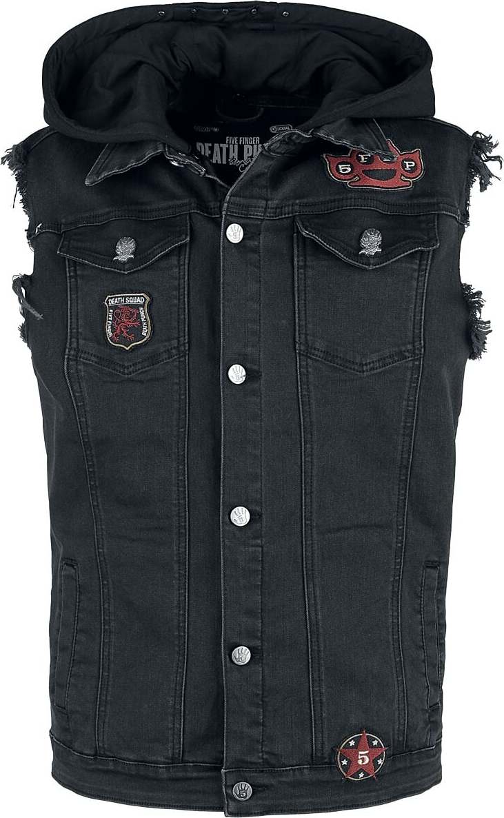 Five Finger Death Punch EMP Signature Collection Vesta černá - RockTime.cz Five Finger Death Punch EMP Signature Collection Vesta černá - RockTime.cz