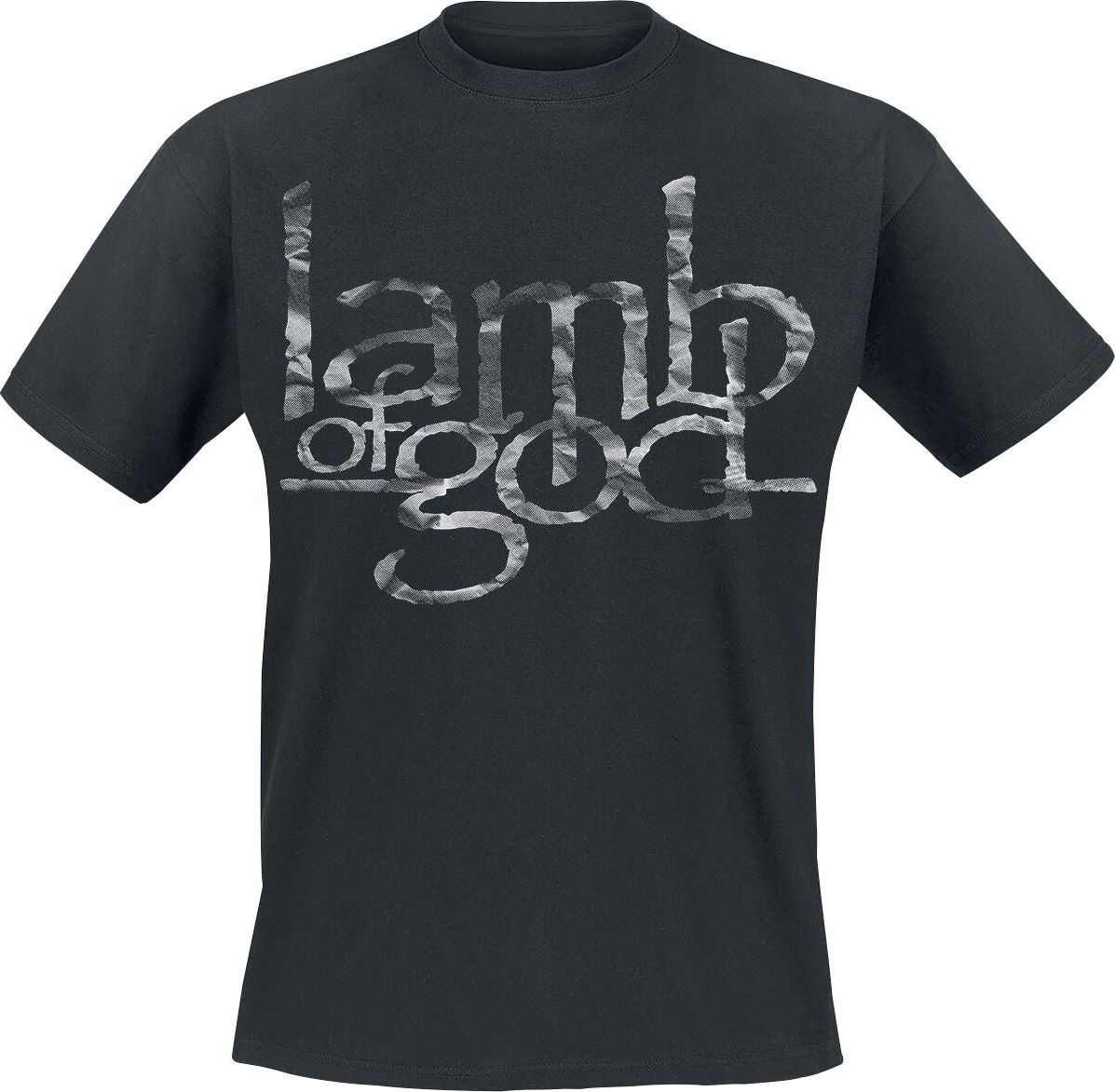 Lamb Of God Large Stacked Logo Tričko černá - RockTime.cz