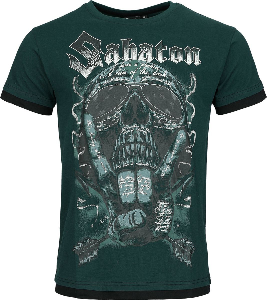 Sabaton EMP Signature Collection Tričko tmave zelená - RockTime.cz