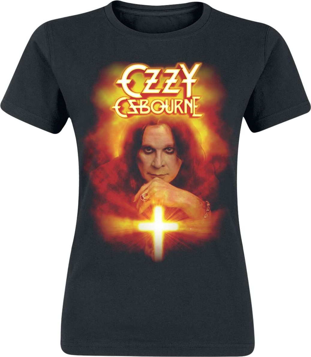 Ozzy Osbourne God Bless Dámské tričko černá - RockTime.cz