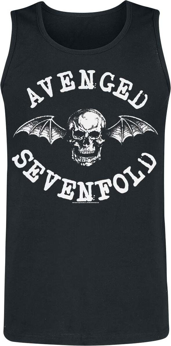 Avenged Sevenfold Skull Logo Tank top černá - RockTime.cz