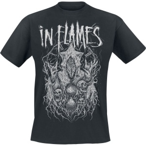 In Flames Buried Time Tričko černá - RockTime.cz