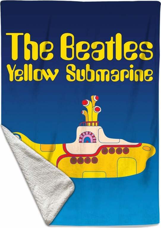 The Beatles Yellow submarine Flísová deka vícebarevný - RockTime.cz The Beatles Yellow submarine Flísová deka vícebarevný - RockTime.cz