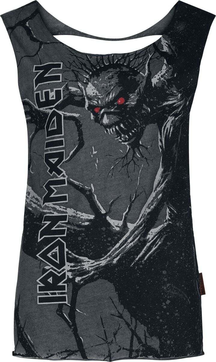 Iron Maiden EMP Signature Collection Dámský top tmavě šedá - RockTime.cz Iron Maiden EMP Signature Collection Dámský top tmavě šedá - RockTime.cz