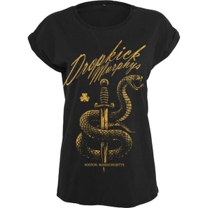 Dropkick Murphys Serpent & Dagger Dámské tričko černá