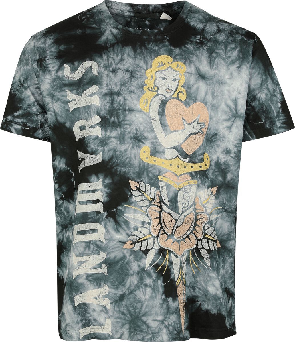 Landmvrks Vintage Dagger Tričko černá - RockTime.cz