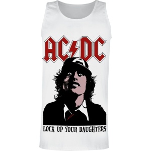 AC/DC Lock Up Your Daughters Tank top bílá - RockTime.cz