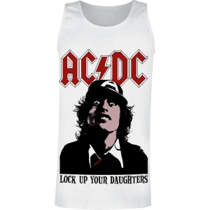 AC/DC Lock Up Your Daughters Tank top bílá - RockTime.cz