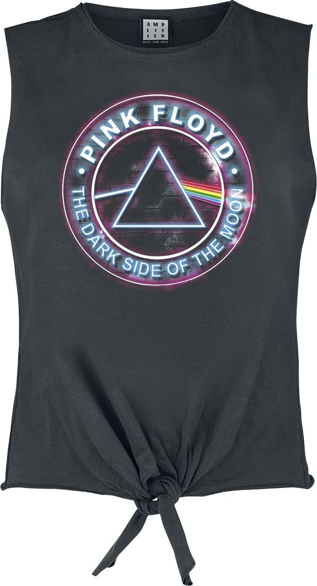 Pink Floyd Amplified Collection - Neon Sign Dámský top charcoal - RockTime.cz