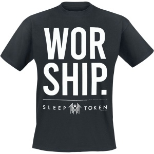 Sleep Token Worship Tričko černá