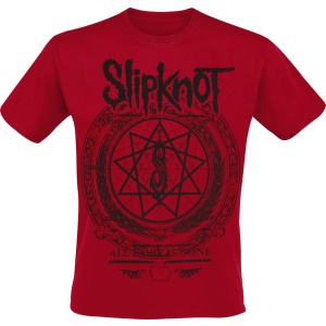 Slipknot Blurry Tričko tmavě červená - RockTime.cz