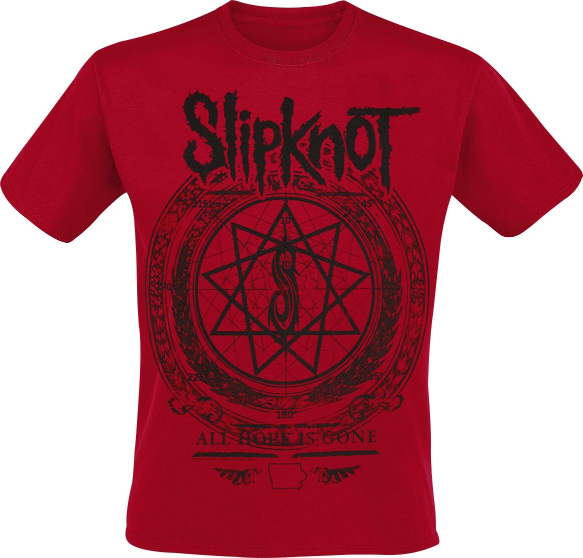 Slipknot Blurry Tričko tmavě červená - RockTime.cz