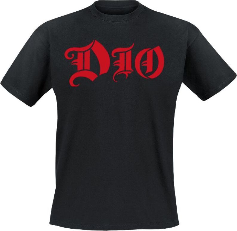 Dio Logo Tričko černá - RockTime.cz