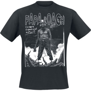 Papa Roach Thrown Tričko černá - RockTime.cz