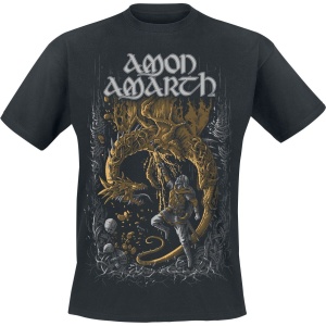 Amon Amarth Fafner's Gold Tričko černá
