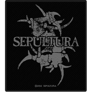 Sepultura Sepultura Logo nášivka černá - RockTime.cz