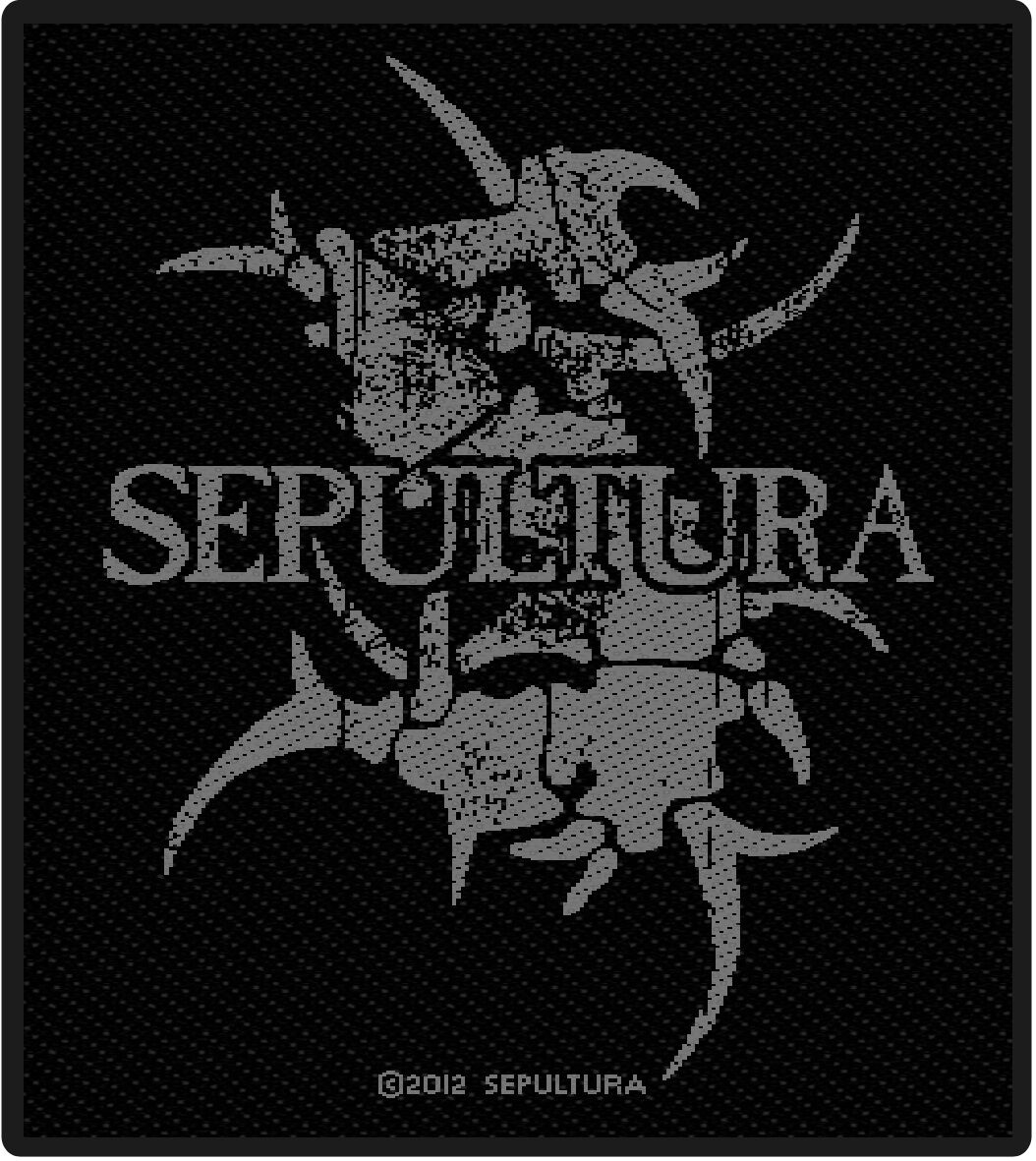Sepultura Sepultura Logo nášivka černá - RockTime.cz Sepultura Sepultura Logo nášivka černá - RockTime.cz