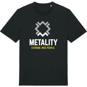 Metality Herren Shirt Tričko černá