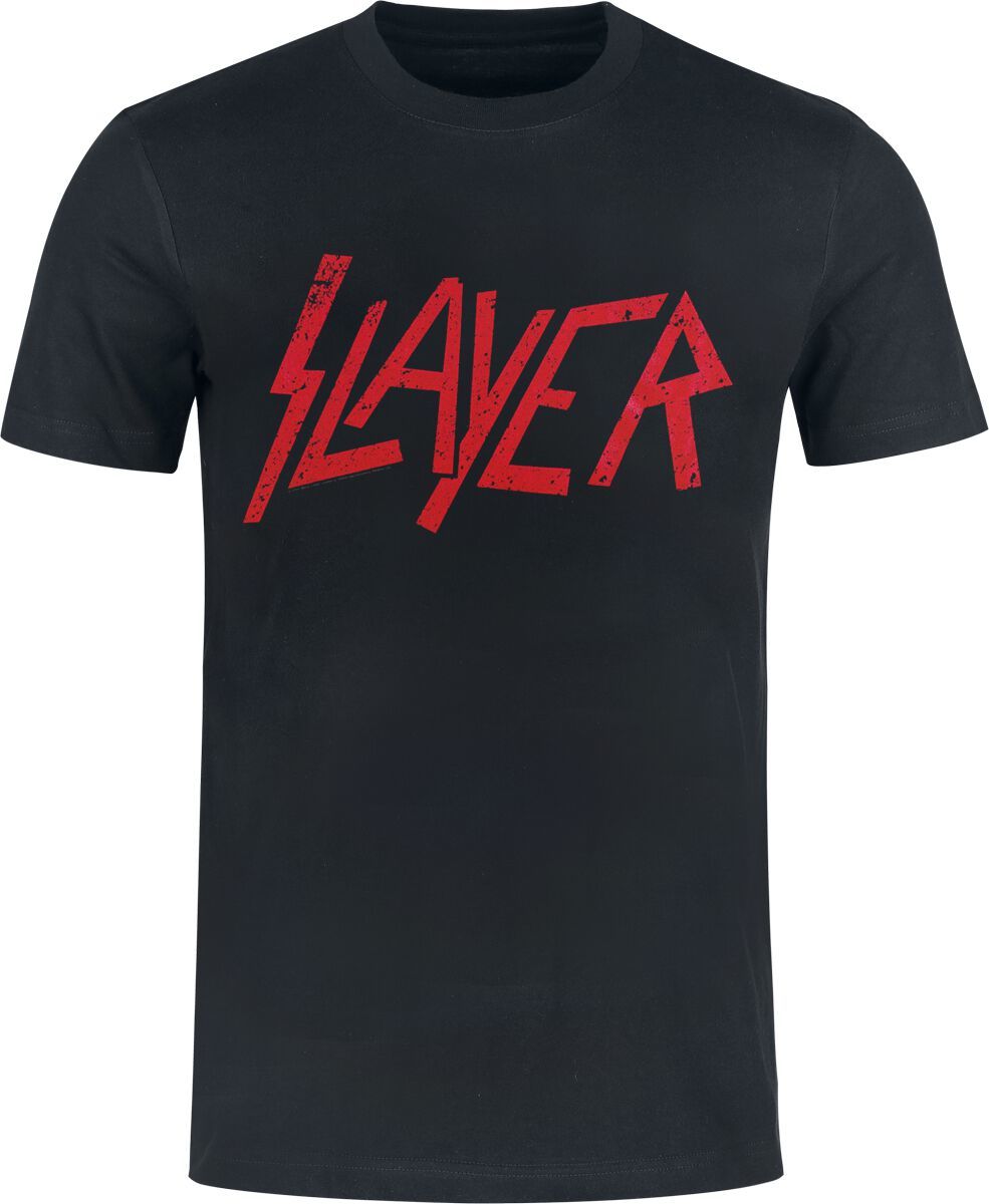 Slayer Logo - Heavyweight Tričko černá - RockTime.cz Slayer Logo - Heavyweight Tričko černá - RockTime.cz