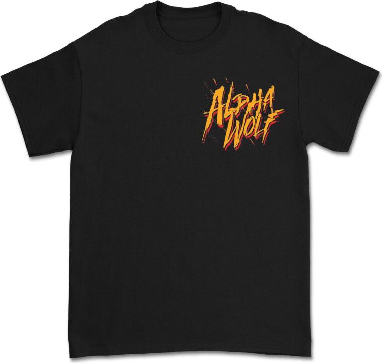 Alpha Wolf Steel Tričko černá - RockTime.cz