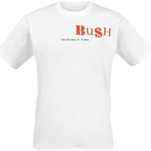 Bush Dollar Logo Tričko bílá