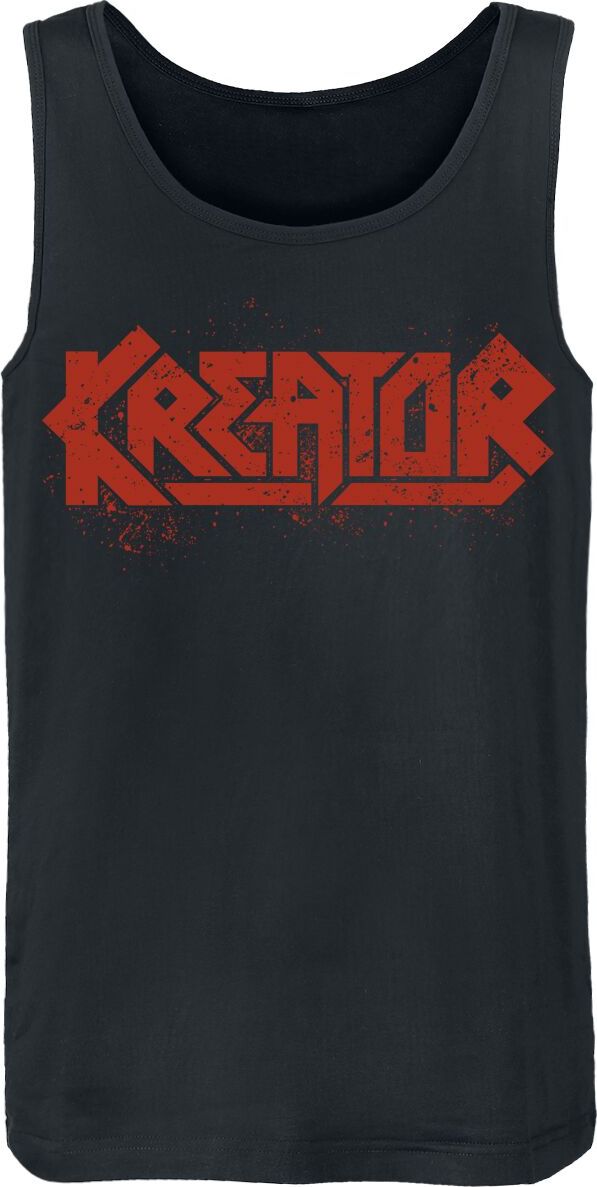 Kreator Hate Über Alles Logo Tank top černá - RockTime.cz Kreator Hate Über Alles Logo Tank top černá - RockTime.cz