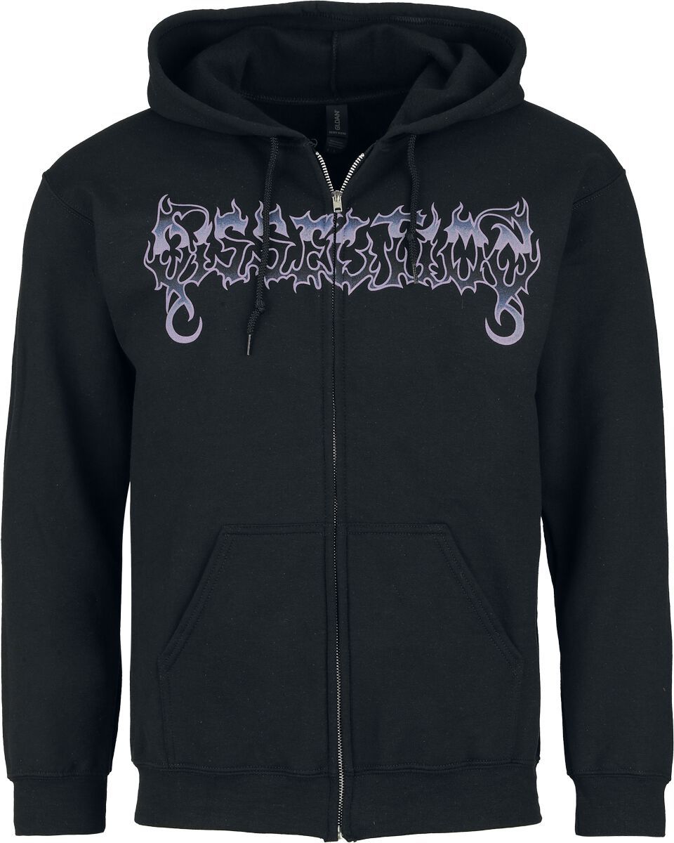 Dissection Somberlain Mikina s kapucí na zip černá - RockTime.cz Dissection Somberlain Mikina s kapucí na zip černá - RockTime.cz