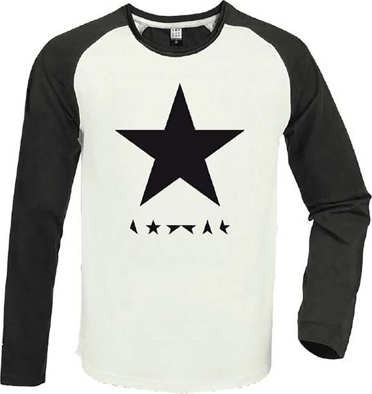 David Bowie Amplified Collection - Black Star Baseball tričko s dlouhým rukávem vícebarevný - RockTime.cz